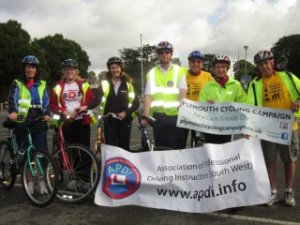 Driving instructors' cycle training